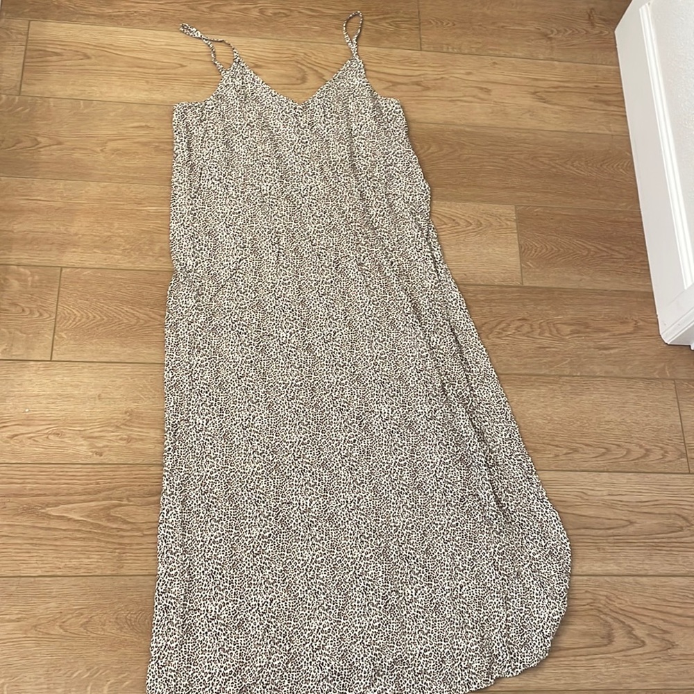 Jenni Kayne leopard slip dress